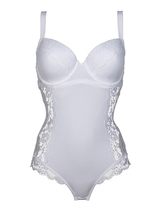 After Eden D-Cup & Up Mila blanc corselet