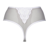 After Eden D-Cup & Up BO blanc culotte string