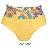 Plage de Rosa Faia Sunny jaune/print slip de bikini