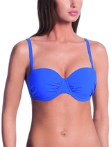 Plage de Rosa Faia Cosima bleu français haut de bikini préformé