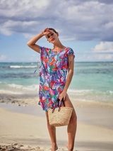 Plage de Rosa Faia Marajo multicolore/print robe de plage