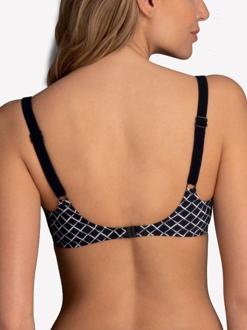 Maillots de bain Rosa Faia Rubina noir/blanc soutien-gorge bikini corbeille Maillots de bain Rosa Faia Rubina noir/blanc soutien-gorge bikini corbeille