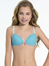 Boobs & Bloomers Libby turquoise/print soutien-gorge pour fille