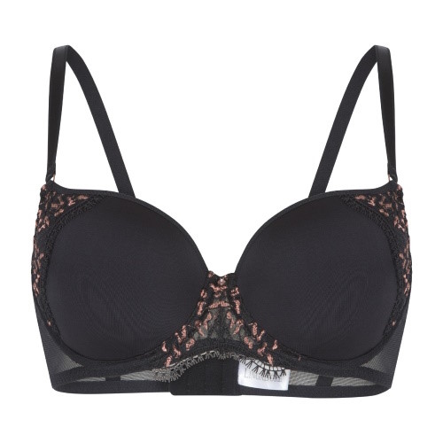 LingaDore In love with embroidery noir/cuivre soutien-gorge rembourré LingaDore In love with embroidery noir/cuivre soutien-gorge rembourré