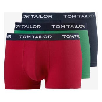 Tom Tailer Buffer Groen-Zwart-Rood Boxershort 3 pack