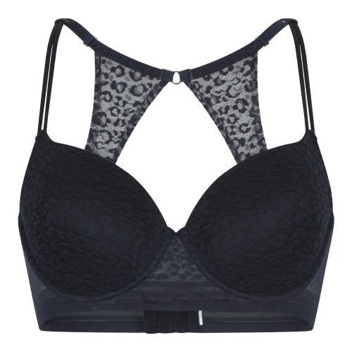 LingaDore Blue Animal bleu marine soutien-gorge rembourré LingaDore Blue Animal bleu marine soutien-gorge rembourré
