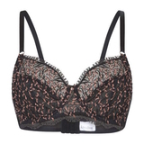 LingaDore In love with embroidery noir/cuivre soutien-gorge corbeille