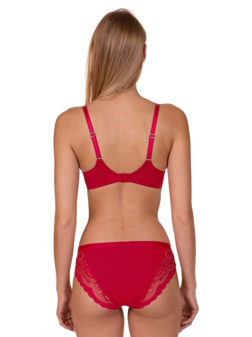 Lisca Evelyn rouge soutien-gorge rembourré Lisca Evelyn rouge soutien-gorge rembourré