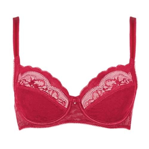 Lisca Evelyn rouge soutien-gorge sans forme Lisca Evelyn rouge soutien-gorge sans forme