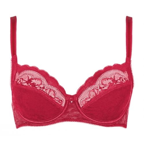 Lisca Evelyn rouge soutien-gorge sans forme Lisca Evelyn rouge soutien-gorge sans forme