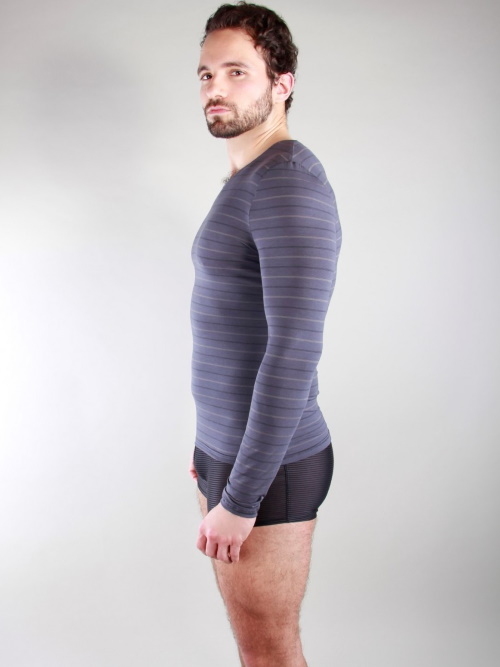 Peter Domenie 028-D Fuel gris foncé shirt Peter Domenie 028-D Fuel gris foncé shirt