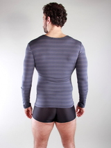 Peter Domenie 028-D Fuel gris foncé shirt