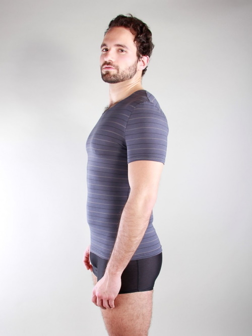 Peter Domenie 030-D Fuel gris foncé shirt Peter Domenie 030-D Fuel gris foncé shirt