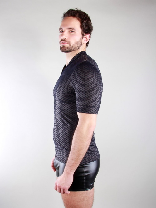 Peter Domenie 071-C Fuel bleu shirt Peter Domenie 071-C Fuel bleu shirt