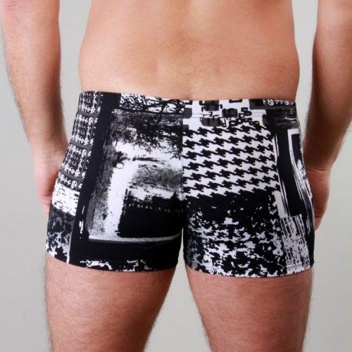 Peter Domenie 074 Riot noir/blanc boxer Peter Domenie 074 Riot noir/blanc boxer