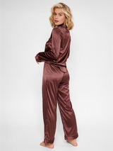LingaDore Nuit Brown Dots marron pyjama