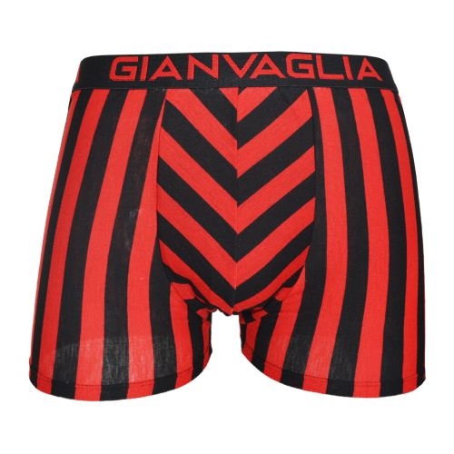 Gianvaglia Stripe rouge/noir boxer
