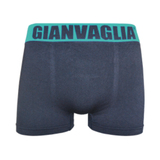 Gianvaglia Jax noir/turquoise micro boxer