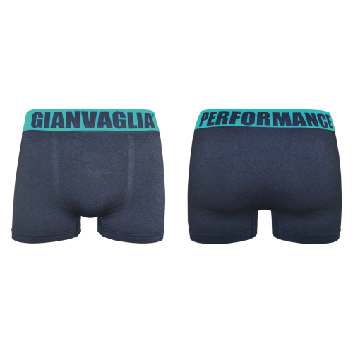Gianvaglia Jax noir/turquoise sport boxer Gianvaglia Jax noir/turquoise sport boxer
