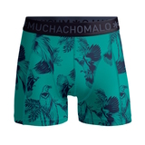 Muchachomalo Birds turquoise/print boxer pour hommes