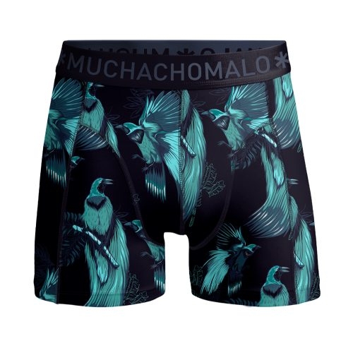 Muchachomalo Birds bleu marine/print boxer pour hommes