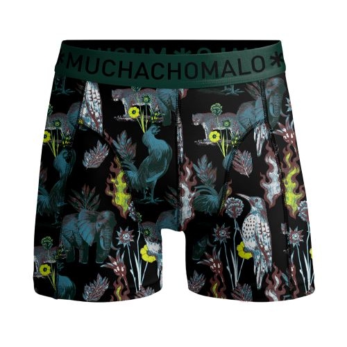 Muchachomalo Jungle noir/print boxer