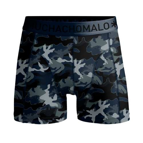 Muchachomalo Camo bleu marine/print boxer
