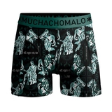 Muchachomalo Romans noir/turquoise boxer
