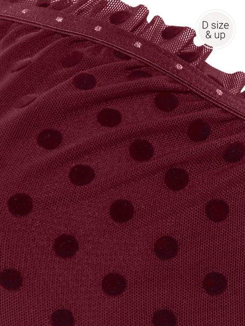 Marlies Dekkers Backstage Boudoir bordeaux soutien-gorge rembourré Marlies Dekkers Backstage Boudoir bordeaux soutien-gorge rembourré