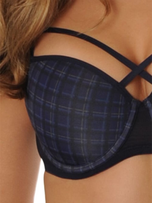 Sapph Fabulous bleu marine/print soutien-gorge rembourré Sapph Fabulous bleu marine/print soutien-gorge rembourré