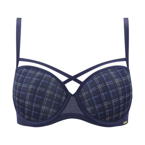 Sapph Fabulous bleu marine/print soutien-gorge rembourré Sapph Fabulous bleu marine/print soutien-gorge rembourré