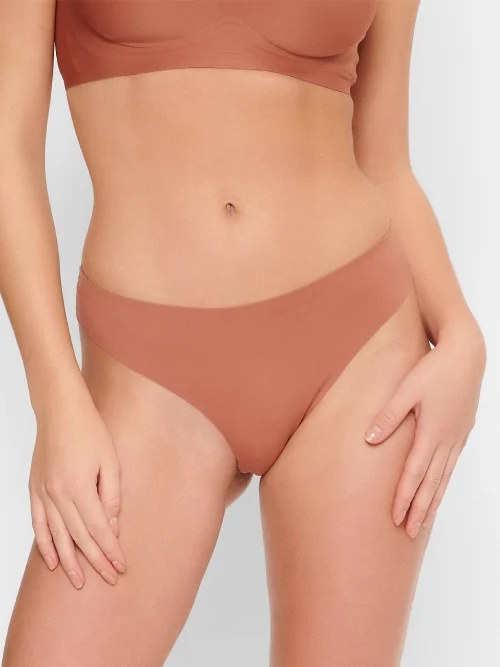 LingaDore Quotidien Soft Sensation cuir brun culotte string LingaDore Quotidien Soft Sensation cuir brun culotte string