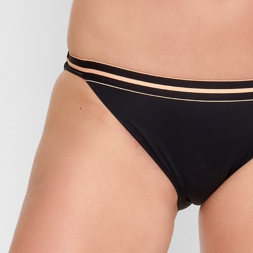 Plage de LingaDore Black Panter noir slip de bikini Plage de LingaDore Black Panter noir slip de bikini