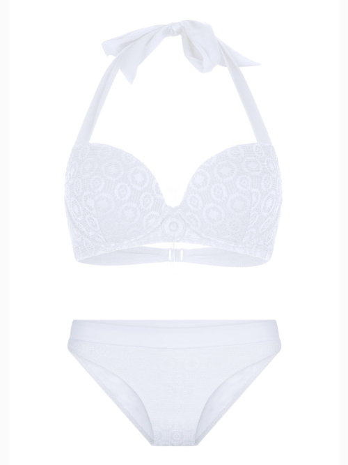 Plage de LingaDore Hippie Crochet blanc cassé set Plage de LingaDore Hippie Crochet blanc cassé set