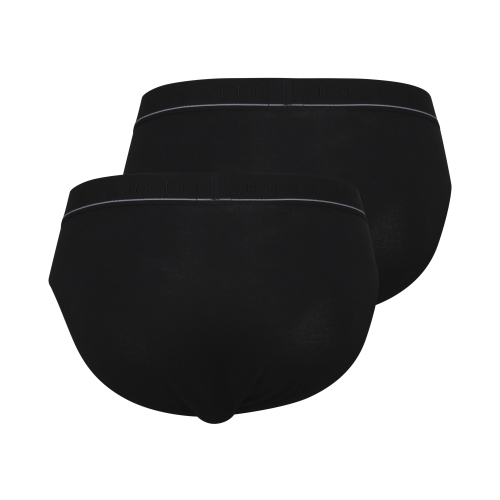 Bugatti Venetië noir slip pour hommes Bugatti Venetië noir slip pour hommes