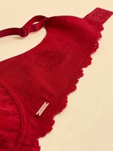 Salon Royal Dream scarlet red soutien-gorge sans armatures en dentelle