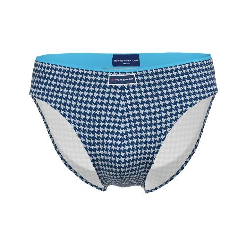 Tom Tailor Blue Medium bleu marine/print slip pour hommes Tom Tailor Blue Medium bleu marine/print slip pour hommes