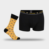 DDO Special Pants & Socks noir/jaune chaussettes