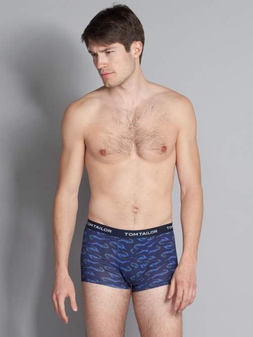 Tom Tailor Alligator bleu marine/print boxer Tom Tailor Alligator bleu marine/print boxer