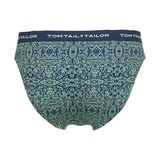 Tom Tailor Blue/Green All over  bleu marine/print slip pour hommes