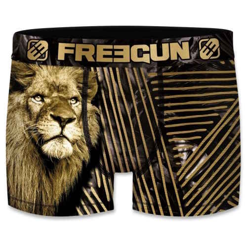 Freegun Lion noir/print micro boxer