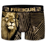 Freegun Lion noir/print boxer pour hommes