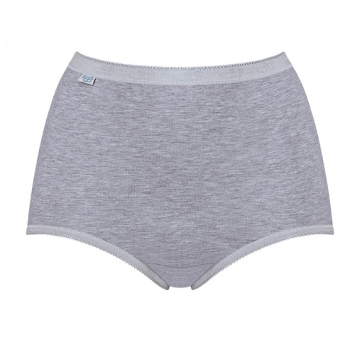 Sloggi Basic Maxi  grey melange haut slip Sloggi Basic Maxi  grey melange haut slip