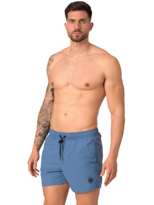 Muchachomalo Réaction de l'eau bleu/print maillot de bain pour homme Muchachomalo Réaction de l'eau bleu/print maillot de bain pour homme