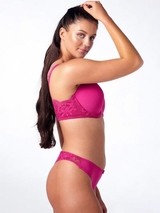 After Eden D-Cup & Up Faro fuchsia culotte string
