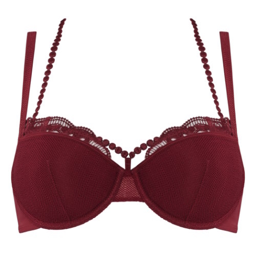 Marlies Dekkers Mauritshuis rouge soutien-gorge rembourré Marlies Dekkers Mauritshuis rouge soutien-gorge rembourré