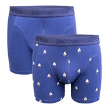Zaccini Sailboat bleu/print boxer