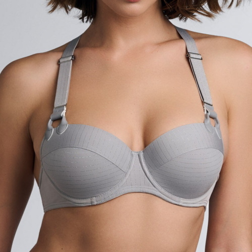 Marlies Dekkers Gloria gris/argent soutien-gorge rembourré Marlies Dekkers Gloria gris/argent soutien-gorge rembourré