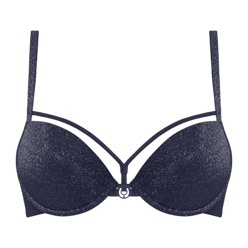 Marlies Dekkers Space Odyssey bleu marine soutien-gorge push up Marlies Dekkers Space Odyssey bleu marine soutien-gorge push up