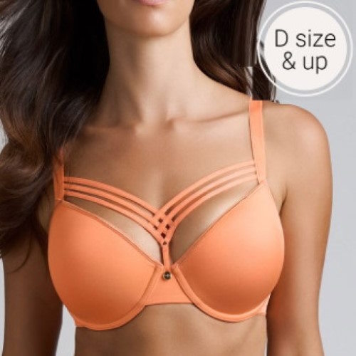 Marlies Dekkers Dame de Paris orange soutien-gorge rembourré Marlies Dekkers Dame de Paris orange soutien-gorge rembourré